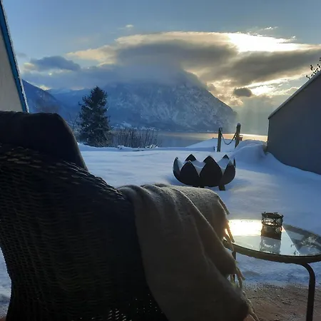 Inspiration - Zwei Terrassen, Seeblick, Privater Garten شقة Altmünster