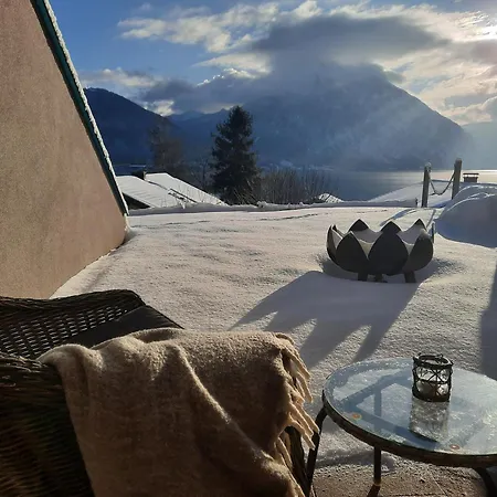 Inspiration - Zwei Terrassen, Seeblick, Privater Garten شقة Altmünster
