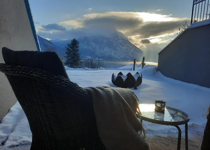 Inspiration - Zwei Terrassen, Seeblick, Privater Garten شقة Altmünster